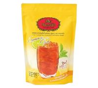 Cha Tra Mue 3 in 1 Instant Thai Boba Iced Tea Mix Powder, Lemon Tea 5 x 20 g (Pack of 1)