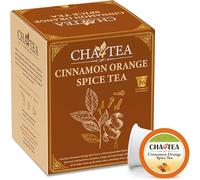 Cha4TEA - 36 Pieces Cinnamon Orange Spice Herb Black Tea Capsules for Keurig K-Cup Coffee Machines