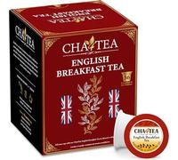 Cha4TEA K-Cup English Breakfast Black Tea, 36-Count Keurig K Cups