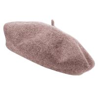 CHAAL® Adult Wool Beret Hat Women French Style Beret Hat Plain Classic Color Beret Hat, Unisex Soft Warm Outdoor Vintage Artist Hat Beanie Unisex Beret Hat Sandy