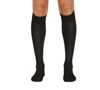 CHAAL ® Football SocksFfor Kids Children Rugby Hockey Sports Knee High Socks Juniors Knee High Soccer Socks Outdoor Socks Boys Rugby Hockey Football Running Socks Size 3-6 Black