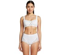 CHAAL Women’s Brief Women Maxi Romance Bikini Briefs with Lace High Waist Cotton Breathable Knickers Underwear Comfort Ladies Lingerie Panties Multipack