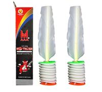 CHAANG 2PCS Jianzi Shuttlecock Kick Da CAU Shuttlecock Colorful Vietnamese Jianzi Shuttlecock Feather Foot for Improving Leg Muscle Strength and Body Flexibility Sports Indoor Outdoor