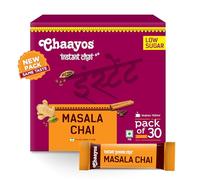 Chaayos Instant Tea Premix - Masala Flavour - Low Sugar (12g * 30 sachet) (Makes 150ml), Masala Tea Powder, Premix Tea, Masala Chai, Desi Chai