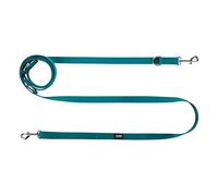 Chaba Dog Leash Small Dog | Adjustable 1.35-2.6m | Width 1cm | Walk with two dogs on one leash | 2 Strong swivel carabiners | Lightweight | 2 Wearables | SEA, S