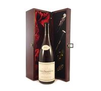 Chablis 1er Cru 'Cote de Lechet' 2012 Daniel Dampt vintage wine in a silk lined wooden box with four wine accessories, 1 x 750ml