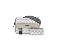 Chabrand Icone Mini Flap Bag Canvas Grey, Grey, One Size