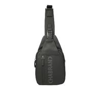 Chabrand New Touch Bis Men's Body Bag - Cross Body Bag in Canvas and Leather - Compact Bag Stylish and Functional - Various Colours, grey