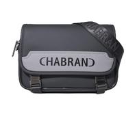 Chabrand New Touch Bis Mini Messenger Bag with Flap Compact Elegant Canvas and Leather Bag for Optimal Organization Various Colours, grey