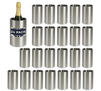 Chabrias 24 Pack Double Wall Stainless Steel Champagne Bucket & Wine Cooler