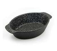 Chabrias 30cm Ceramic Roasting Dish 2L - 30 x 18 x 7cm - Non Stick Coated Oven Dish, Deep 6cm Baking & Casserole Tin, Deep Oven Tray, Scratch Resistant Roasting Tray, 250°C Oven Safe, BPA & PFOA Free