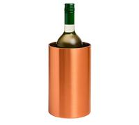 Chabrias Double Wall Copper Stainless Steel Wine & Champagne Ice Bucket Cooler - Perfect Wine Cooler for Bottles & Champagne Chiller, Essential Drinks Bucket for Any Occasion