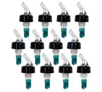 Chabrias Ltd 12 Pack 35Ml Clear Spirit Measure Bottle Pourers Uk Made Quick Shot Dispensers For Home Bar, Not Government Stamped