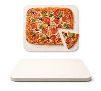 Chabrias Ltd 15" Heavy Duty Pizza Stone for Oven & BBQ - Extra Thick Cordierite Baking Stone 38 x 30cm - Professional Rectangular Pizza & Bread Stone, Thermal Shock Resistant, The Perfect Crispy Crust