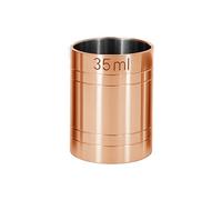 Chabrias Ltd 35Ml Premium Stainless Steel Copper Thimble Measure Barware, Cocktail & Wine Measure, Government Stamped