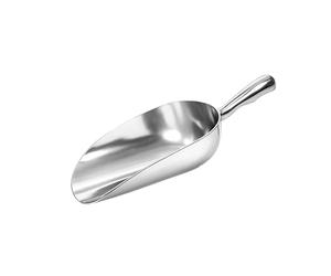 Chabrias Ltd 38oz Aluminium Metal Food Scoop - Extra Large Heavy Duty Dry Goods Scoop for Bulk Grain, Rice, Flour Bins, Pet Food & Ingredient Storage - Multipurpose Commercial Kitchen Scoop