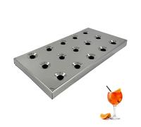 Chabrias Ltd 42.2cm Stainless Steel Bar Drip Tray - Durable Countertop Beer Spill Catcher for Pub, Restaurant & Home Bar, Easy-Clean Metal Tray for Drinks, Cocktails, Coffee & Beverage Stations