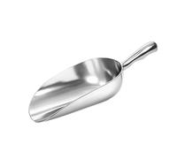 Chabrias Ltd 58oz Aluminium Metal Food Scoop Large Heavy Duty Bulk Scoops for Grain, Flour Bins, Rice, Dry Goods & Pet Food Storage - Commercial Kitchen Ingredient Scoop