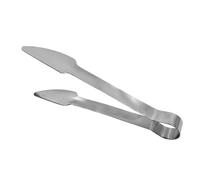 Chabrias Ltd 9" Hamburger Tongs Clean-Food Safe Stainless Steel Cooking Tongs - Mirror Polished, Dishwasher Safe, Catering Utensils, BBQ Utensils, Perfect for BBQ, Salad, and More