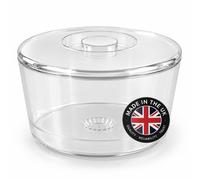 Chabrias Ltd Clear 10L Ice Bucket with Lid & Removable Drainage Liner, UK Made Chabrias Ltd Clear
