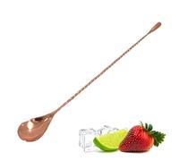 Chabrias Ltd Copper Collison Bar Spoon, Spoon, Stainless Steel Copper Finish, Cocktail Accessories & Tools