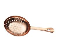 Chabrias Ltd Deluxe Julep Cocktail Strainer - Professional Stainless Steel Cocktail Making Strainer, Cocktail Tools (Copper, 1)