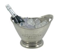 Chabrias Ltd Deluxe Vintage "cuvée De Prestige Champagne" Elegant Ice Bucket With Integrated Handles