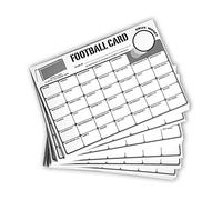 Chabrias Ltd Football Fundraising Scratch Cards - 100 Pack | Bulk Sports Fundraiser for Teams, Clubs, Schools & Community Events (Customizable Team Spots, Compact & Fun, High Profit Potential)