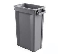 Chabrias Ltd Grey Slim Commercial Waste and Recycling Bin