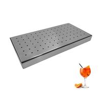 Chabrias Ltd Premium 30.5cm Stainless Steel Drip Tray Rectangular - Durable Bar Spirit Measure Drainer Tray for Pubs, Home Bars & Kitchens - Easy to Clean, Sleek Design, Professional Barware Tool