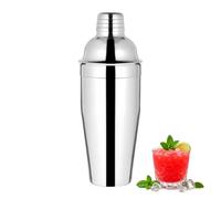 Chabrias Ltd Premium 750ml Stainless Steel Cocktail Shaker with Built-in Strainer & Leakproof Lid, Professional Martini Mixer, Bar Shaker for Cocktails, Home Bar, Bartenders, Dishwasher Safe