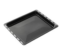 Chabrias Ltd Premium Vitreous Enamel Baking Tray - Large 45.65 x 37.5 x 3.5 cm Non-Stick Roasting Pan -Please Check Oven Dimensions- Rectangular Vitreous Enamel Grill Pan-