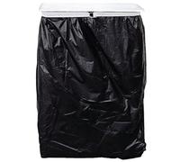 Chabrias Ltd Professional Hygienic White Free Standing Sack Holder & School Bin, Metal, 81x43x44cm (Wall Mounted)