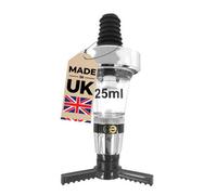 Chabrias Ltd Single 25Ml Chrome Optic Measure For Spirits Ce Government Stamped Uk Made