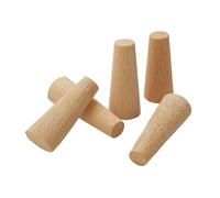 Chabrias Ltd Softwood Spiles - Bag of 50 | 38mm Porous Cane Wood Spile Pegs | Cask Ale Venting Plugs for Firkin Kegs & Homebrew Conditioning