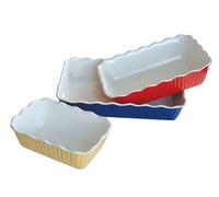 Chabrias Ltd Tulip Deli Bistro SAN Crock Salad Bowl Party Serving Dish Food Display Plate (5.4 litres, White)