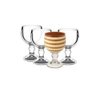 Chabrias Ltd Weiss Beer Goblet Set of 4 - 18oz / 510ml Stemmed Beer Glasses | 51cl Belgian Ale Goblets, Crystal-Clear Libbey Style Glasses for Beer, Cocktails & Barware