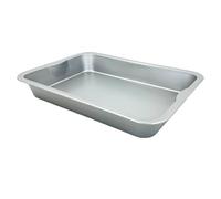 Chabrias Professional Silver Non Stick Bakeware with ILAG Ultimate Coating UK Made (16.5" Extra Large Roasting Pan)