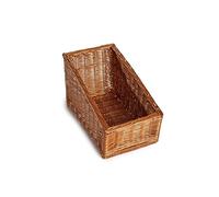 Chabrias Wicker Sloped Food Display Basket - Adaptable Design, Ideal for Retail and Catering Environments