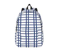 CHAbu Finnish Flag Canvas Backpack Book Bag Large Capacity Classic Fashion College Work Travel
