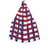 CHAbu Flag Of Texas Adult Hooded Cape Long Unisex Cloak Vampire Witch Role-Playing Costume Parties Stage 150cm