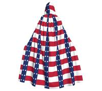 CHAbu Flag Of Texas Hooded Cloak Cosplay Costume Cape Grim Reaper Witch Vampires Devil Masquerade Party Fancy Dress