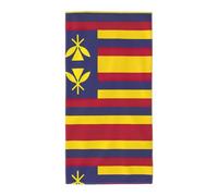 CHAbu Flag Of The Kingdom Of Hawaii Printed Long Towel Quick Drying High Water Absorption Fluffy Soft Portable Swim Travel Gym