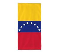 CHAbu Flag Of Venezuela Printed Long Towel Quick Drying High Water Absorption Fluffy Soft Portable Swim Travel Gym