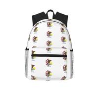 CHAbu Illinois State Flag Casual Backpack Daily Rucksack Lightweight Classic College Travel Outdoor