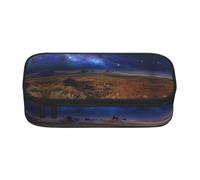 CHAbu Nebula in Desert Monument Valley Landscape Pencil Case Stationery Storage Pouch Portable School Office Travel Makeup