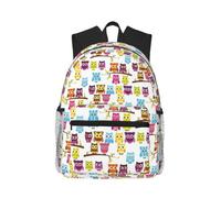 CHAbu Owls On Tree Branches Casual Backpack Daily Rucksack Lightweight Classic College Travel Outdoor