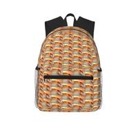 CHAbu Sunset Over The Sea With The Shell Conch Casual Backpack Daily Rucksack Lightweight Classic College Travel Outdoor