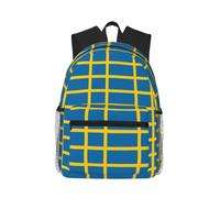 CHAbu Swedish Flag Casual Backpack Daily Rucksack Lightweight Classic College Travel Outdoor