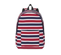 CHAbu Thailand Flag Canvas Backpack Book Bag Large Capacity Classic Fashion College Work Travel
